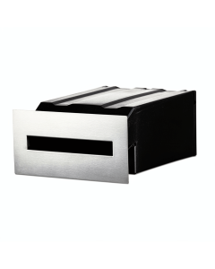 Masonry Insert Letterbox - Stainless Steel Faceplate