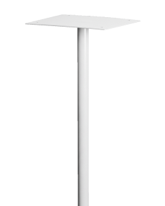 Letterbox Pole - White