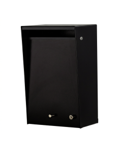 Wall Mounted Letterbox - Black